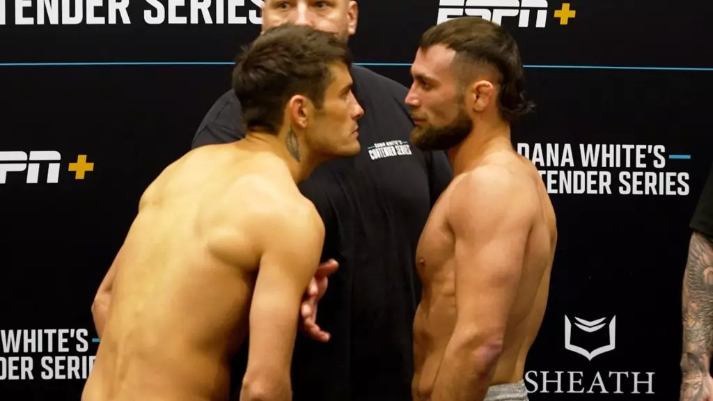 The Thrilling Weigh-ins and Faceoffs of Dana White’s Contender Series 69