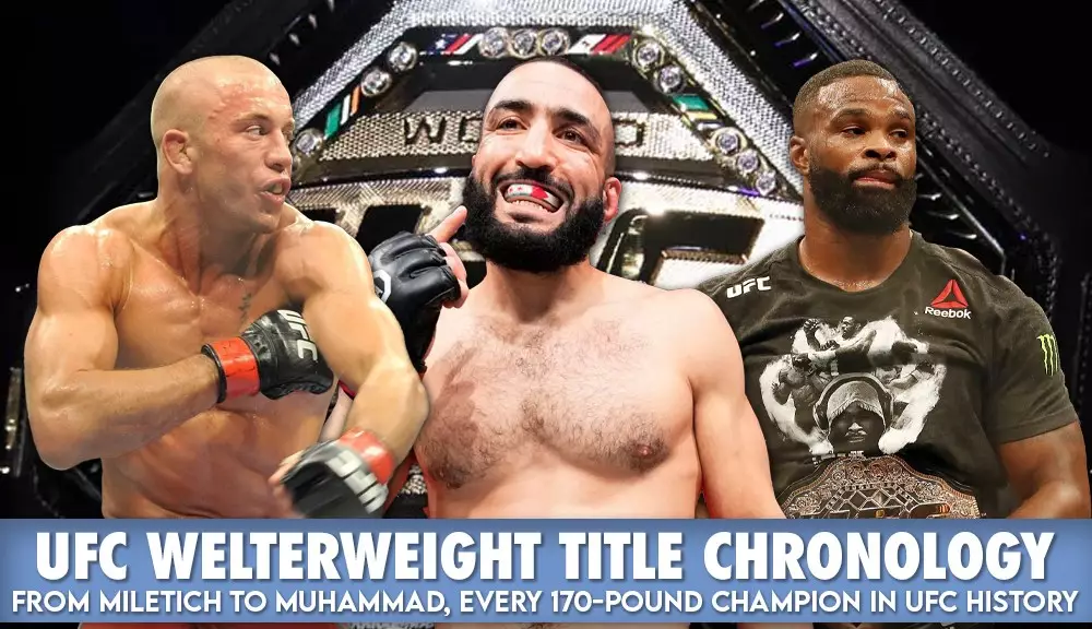 The Evolution of the UFC Welterweight Championship: A Journey Through Dominance and Change