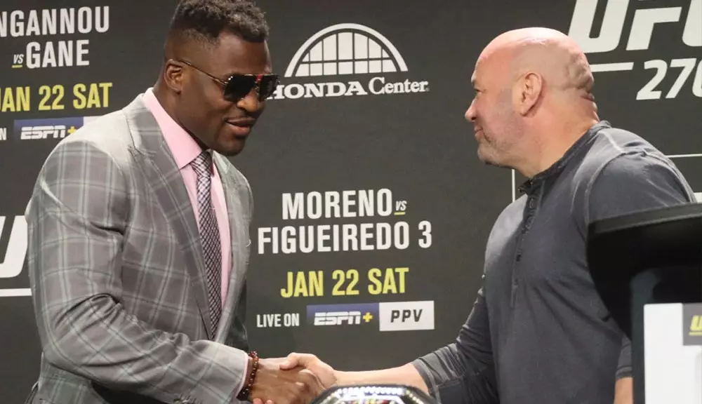 Konflikt mezi Francisem Ngannou a Danou Whitem: Dějiny napětí v MMA