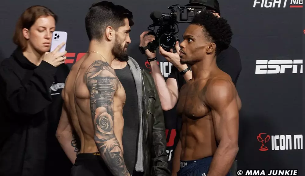 Nadcházející zápas na UFC Fight Night 247: Bolanos vs. Romious