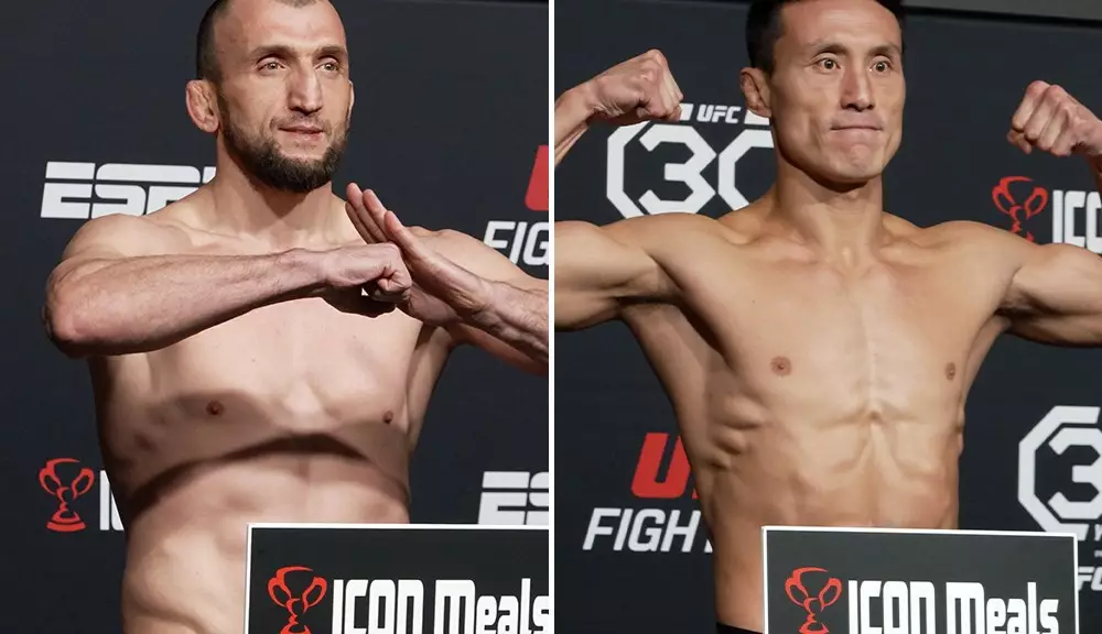 UFC Fight Night 248: Napínavý souboj mezi Muslima Salikhovem a Songem Kenanem