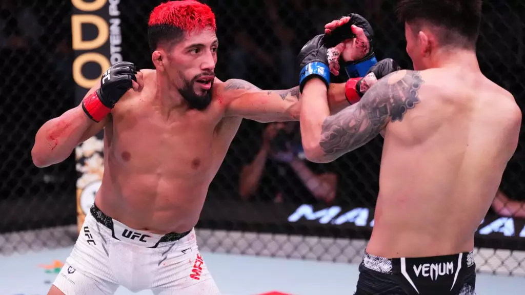 Daniel Marcos Aims for Glory in UFC with Fight Against Adrian Yanez