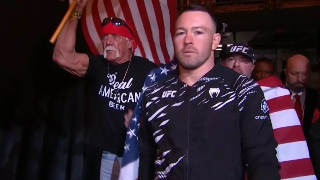 The Spectacle of Colby Covington’s Entrance: A Fusion of MMA and Wrestling Stardom