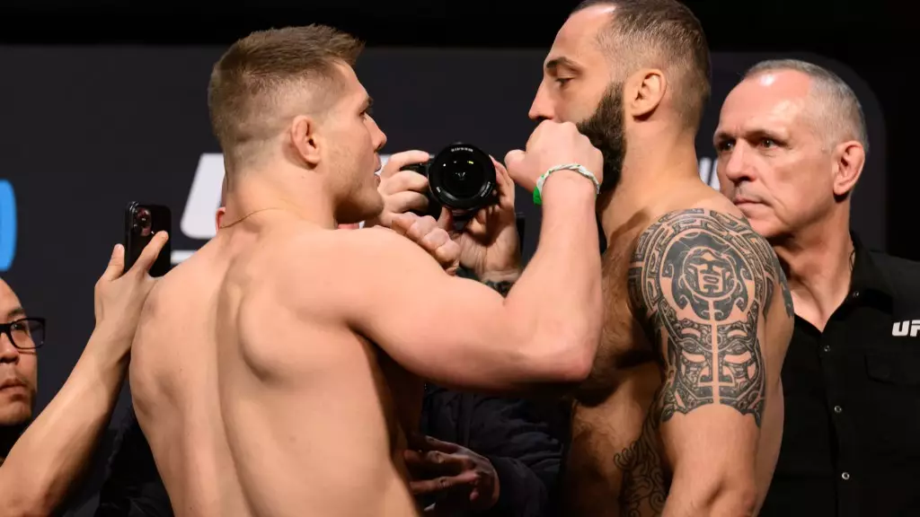 Marvin Vettori a Roman Dolidze: Vzrušující rematch na UFC Fight Night 254