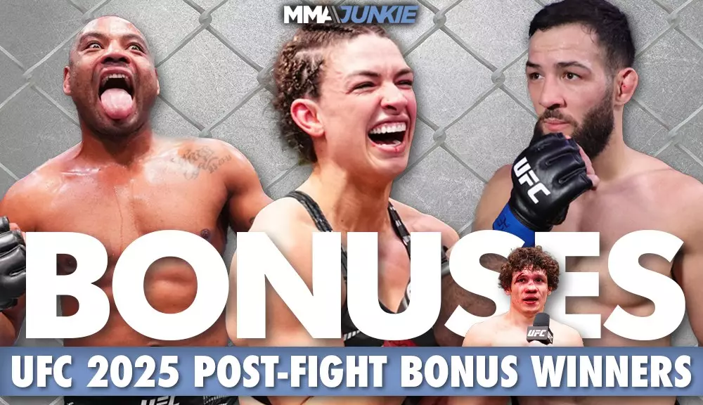 Celebrating UFC’s 2025 Bonus Winners: An Overview of Standout Performances