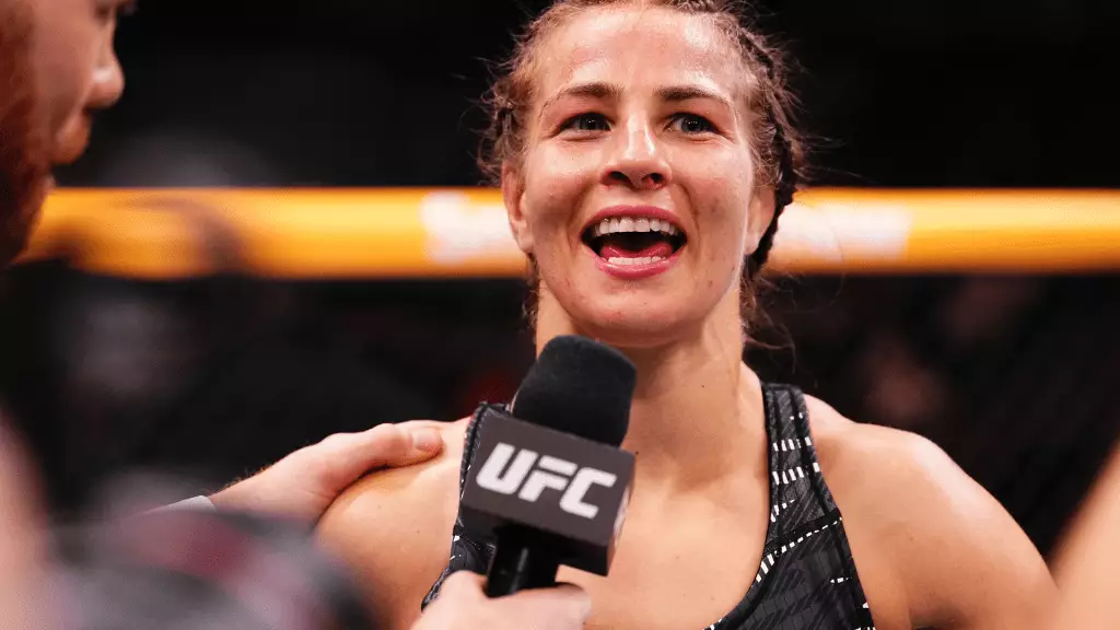 Jasmine Jasudavicius: Historické vítězství v ženském MMA na UFC Fight Night 250