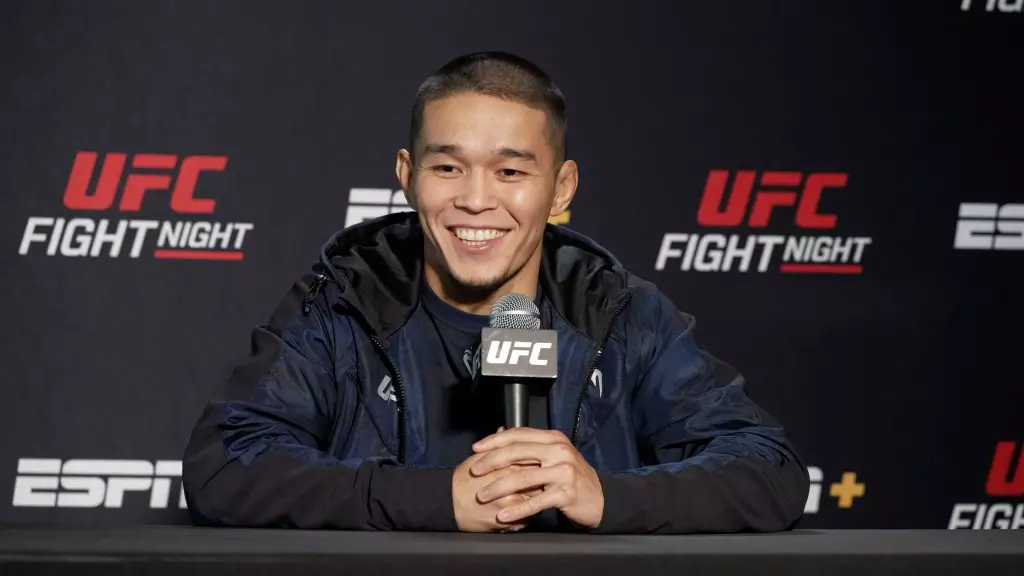 Asu Almabayev: Pioneering Kazakhstani Fighter Aims for Glory in the UFC